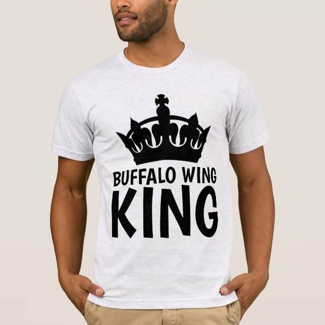 BUFFALO WING KING T-shirts (Front)