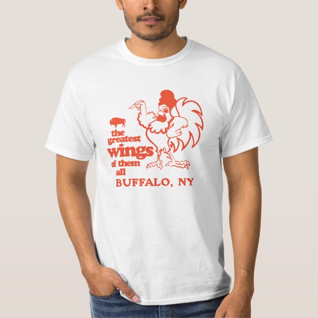 Buffalo Wings - Buffalo, NY T-Shirt (Front)