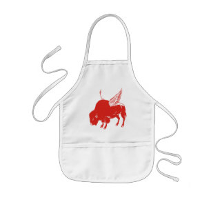 Buffalo Wings Kids Apron