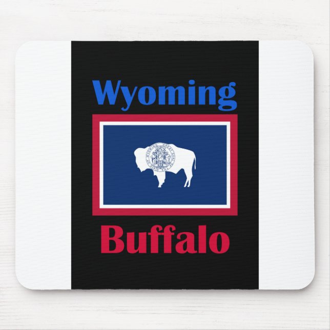 Buffalo Wyoming Mouse Mat (Front)