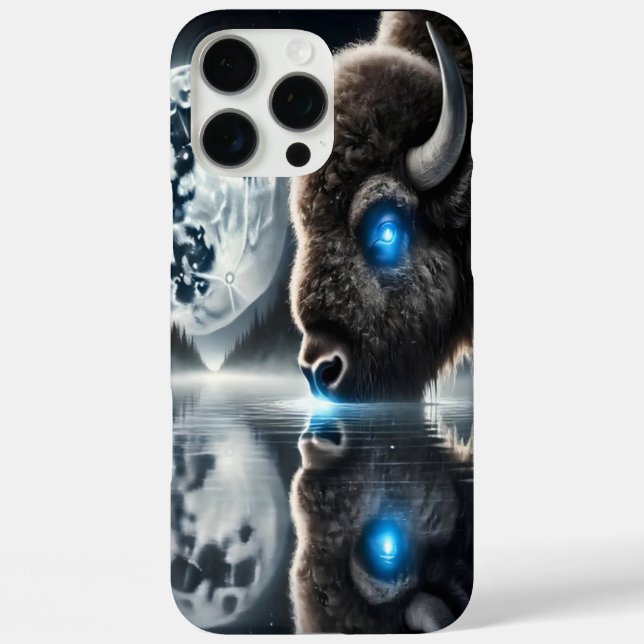 Buffaloes Beneath the Cosmic Canopy Case-Mate iPhone Case (Back)