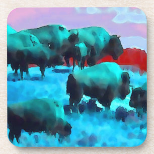 Buffaloes Coaster