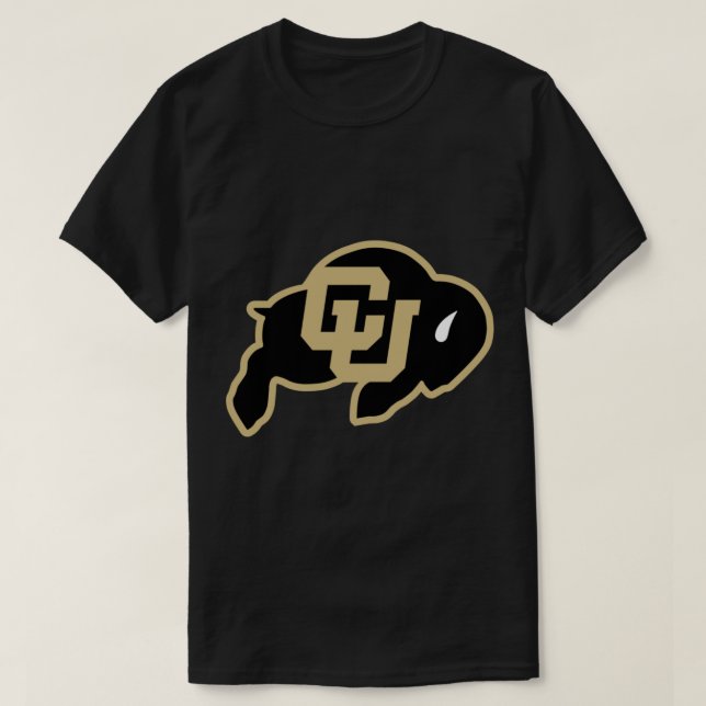 Buffaloes-Colorado Sticker T-Shirt (Design Front)