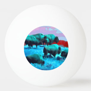 Buffaloes Ping Pong Ball