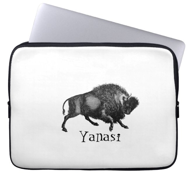 Buffalos   laptop sleeve (Front)