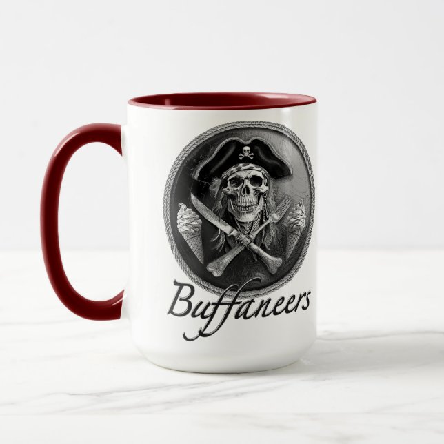 Buffaneers Pirate "Take Me to Your Lido" Mug (Left)