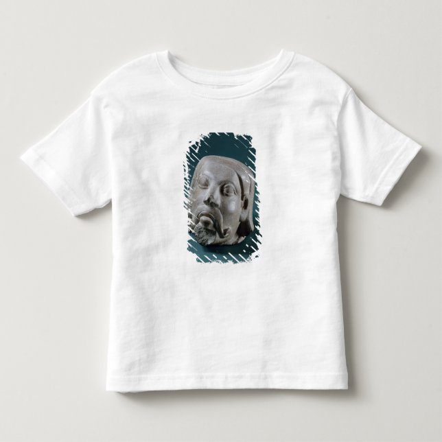Buffed sandstone head of a foreigner, Sarnath, 3rd Toddler T-Shirt (Front)