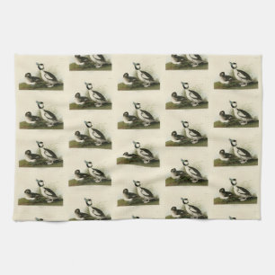 Buffel-headed Duck from Audubon's Birds of America Tea Towel