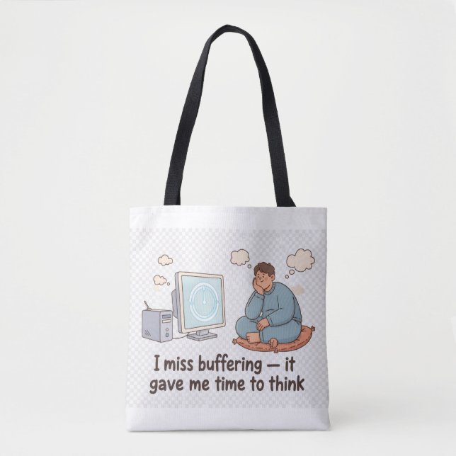 Buffering Tote Bag (Front)
