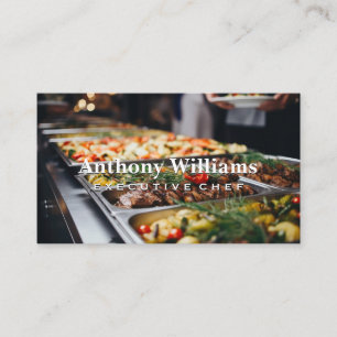 Buffet Platter   Foods   Catering Business Card