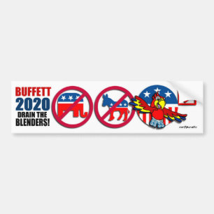 Buffett 2020 the PHin Power Party Bumper Sticker