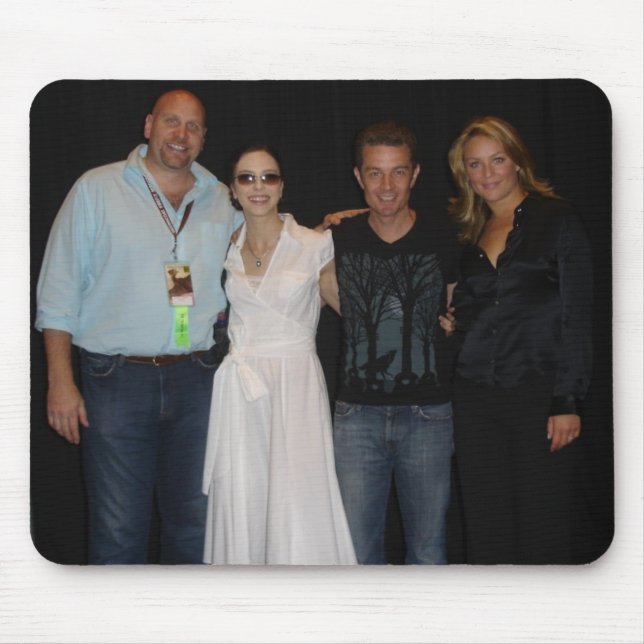 Buffy Love Triangle Reunites Mouse Mat (Front)