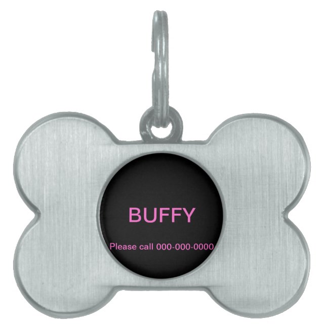 Buffy Pet Tag (Front)