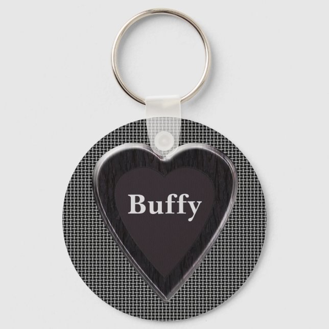 Buffy Stole My Heart Keychain (Front)