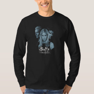 Buffy The Vampire Slayer Buffy Spike And Angel Pho T-Shirt