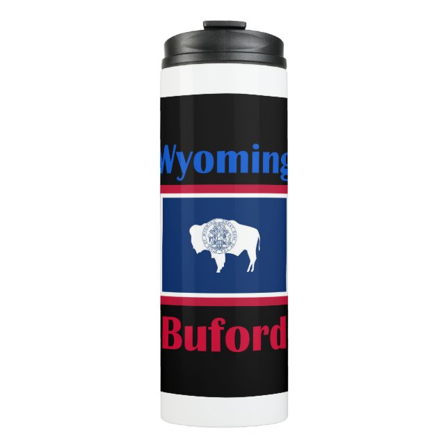 Buford Wyoming Thermal Tumbler (Front)