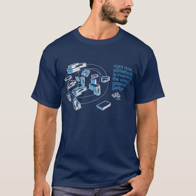 BUG Cloud T-Shirt - blue (Front)