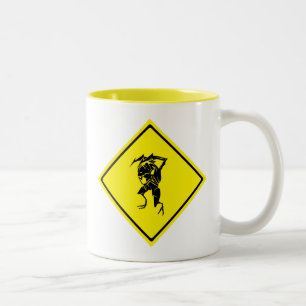 Bug Crossing Two-Tone Coffee Mug