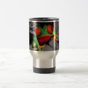 Bug-Eyed Frog Travel Mug