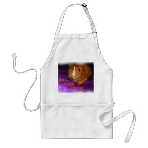 BUG-EYED PIGGY Guinea Pig Apron