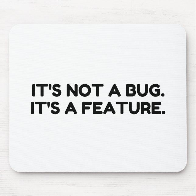 BUG FEATURE MOUSE MAT (Front)