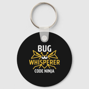 Bug Hunt Vulnerable Hunting Cyber Threat Bug Bount Key Ring