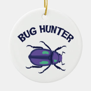 Bug Hunter Ceramic Tree Decoration
