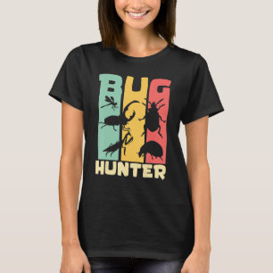 Bug Hunter Entomologist Insects for Boys Girls Kid T-Shirt