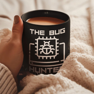 Bug Hunter Funny Computer Science Programmer Coder Coffee Mug