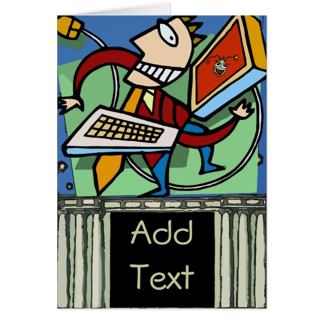 Bug In Computer (Front)