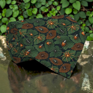 Bug, Insect & Arachnid Pattern Custom Necktie