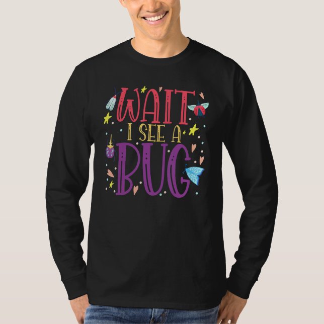 Bug Insect For Entomologists And Bug Hunters Appar T-Shirt (Front)