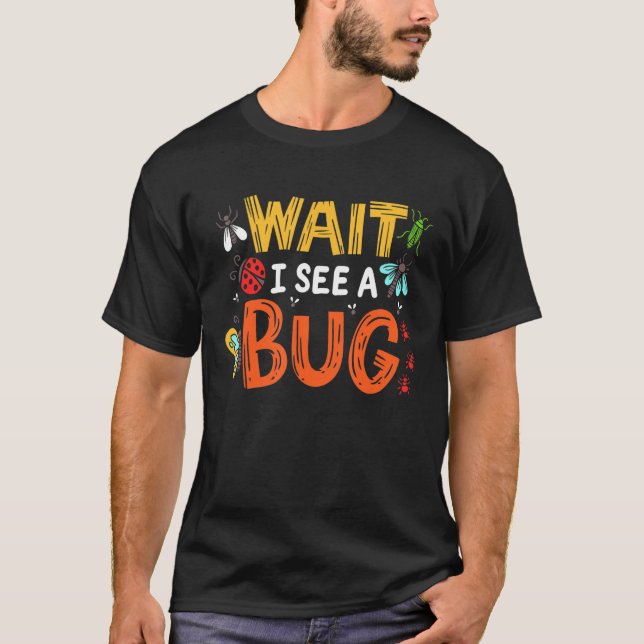 Bug Insect For Entomologists And Bug Lovers T-Shirt (Front)