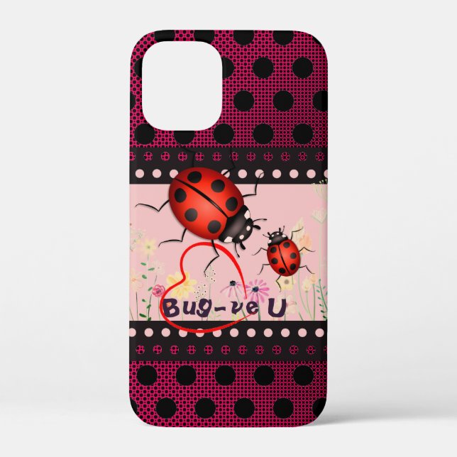 Bug Ladybug Luck Case-Mate iPhone Case (Back)