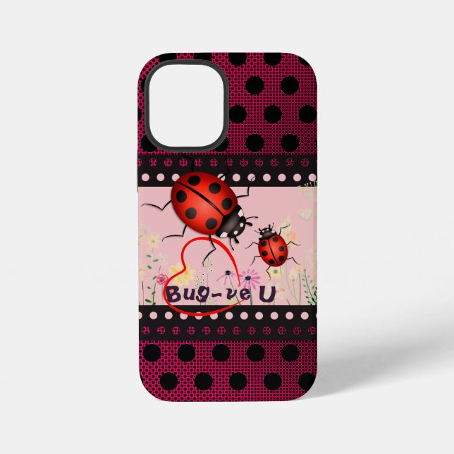 Bug Ladybug Luck iPhone Case (Back)