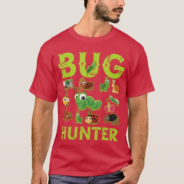 Bug Lover Insects Entomologist Boys Girls Biologis T-Shirt (Front)