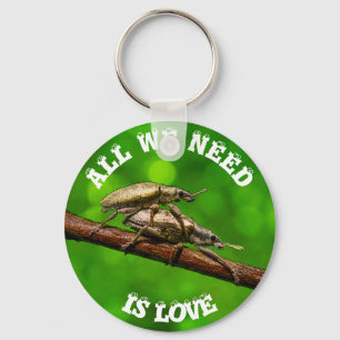 Bug Lovers On The Branch Funny Key Ring