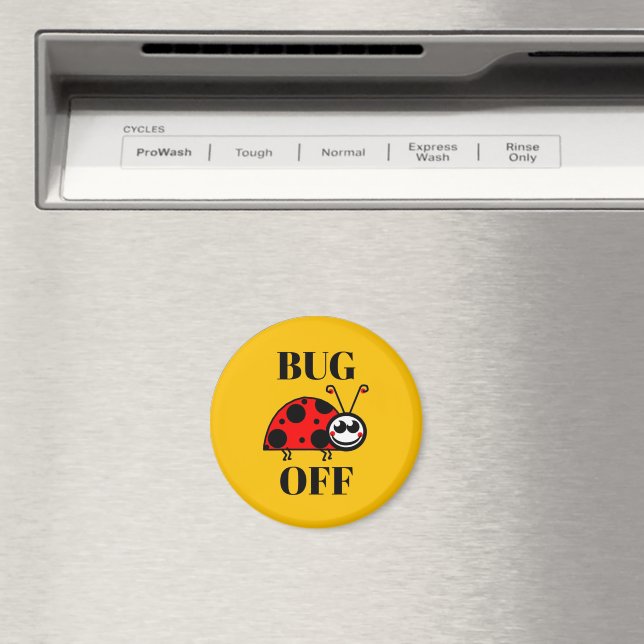 Bug Off Fridge Magnet (In Situ (Dishwasher))