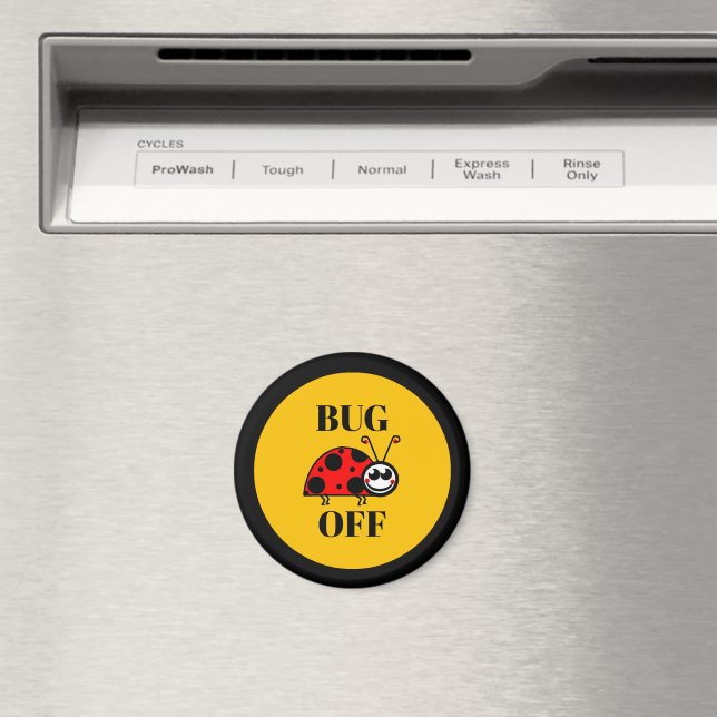 Bug Off Fridge Magnet (In Situ (Dishwasher))
