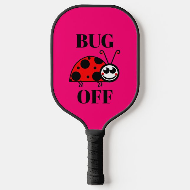 Bug Off Pickleball Paddle (Front)