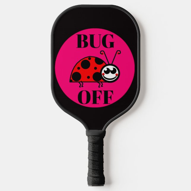 Bug Off Pickleball Paddle (Front)