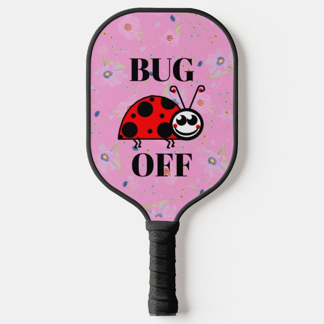 Bug Off Pickleball Paddle (Front)