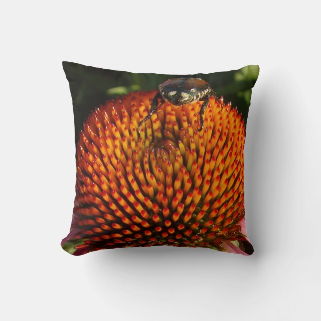 Bug on Flower Cushion (Front)