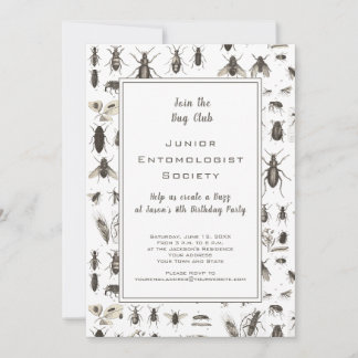 Bug or Insect Theme Birthday Party