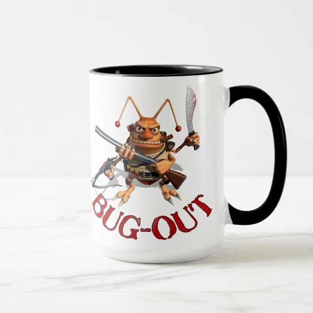 Bug-Out & Go-Nuclear Mug (Right)