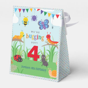Bug Party Birthday Favour Box