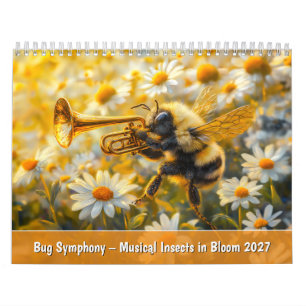 Bug Symphony – Musical Insects in Bloom Calendar