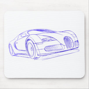 Bug Vryn pncil sketch Mouse Mat