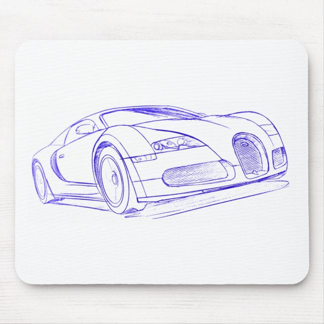 Bug Vryn pncil sketch Mouse Mat (Front)
