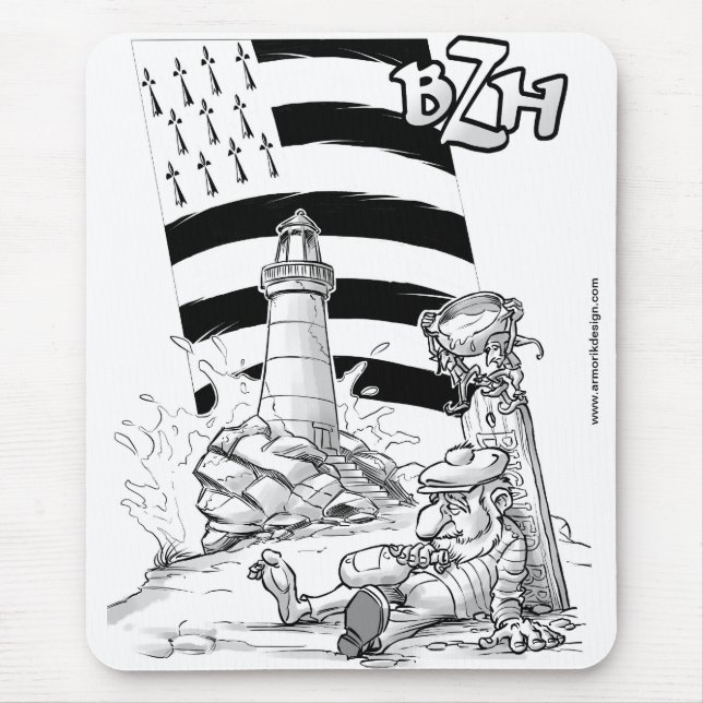 Bugaled BZH Mouse Mat (Front)